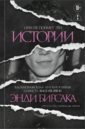 Они не поймут эти истории. Вдохновляющая автобиография солиста Black Veil Brides Энди Бирсака 23086dg фото